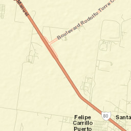 Unidos Avanzamos Street Map