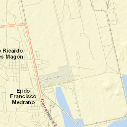 Ricardo Flores Magón Street Map