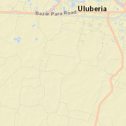 Uluberia Street Map