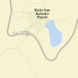 San Antonio Rayón Street Map