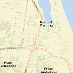 La Pedrera Street Map