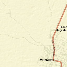 Villanueva Street Map