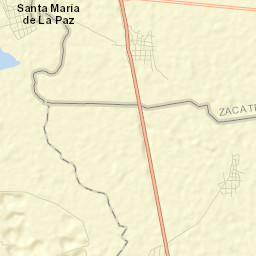 Santa María de la Paz Street Map