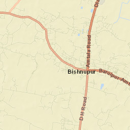 Bishnupur Street Map
