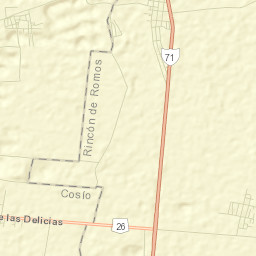 San Jacinto Street Map