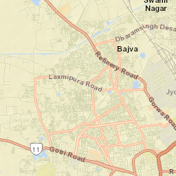 Gorwa Street Map