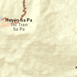 Sa Pa Street Map