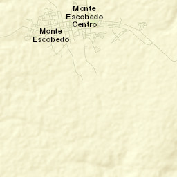 Monte Escobedo Street Map