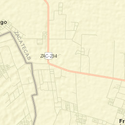 Ejido Hidalgo Street Map