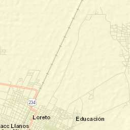 San Blas Street Map
