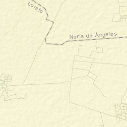 Santa María de los Ángeles Street Map