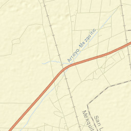 Estanzuela Street Map