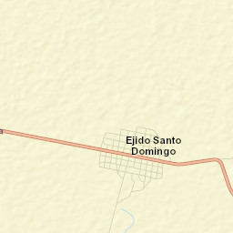 Santo Domingo Street Map