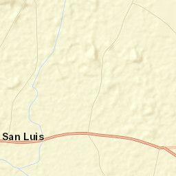 San Luis Street Map