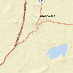 Amarwara Street Map