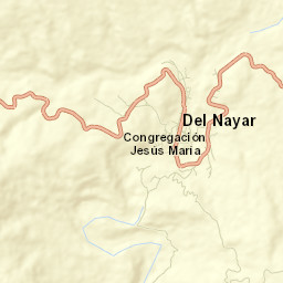 Jesús María Street Map