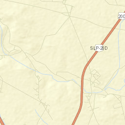 Agua Señora Street Map