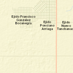 Ponciano Arriaga Street Map
