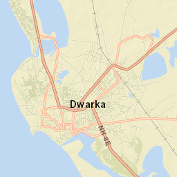 Dwarka Street Map