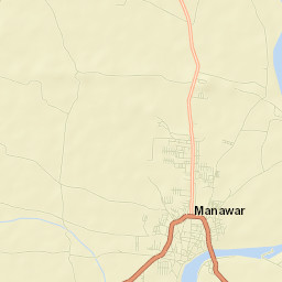 Manawar Street Map