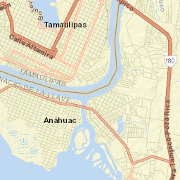 Anahuac Street Map