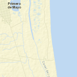 Primero de Mayo Street Map