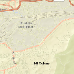Raurkela Street Map