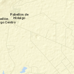 Pabellón de Hidalgo Street Map