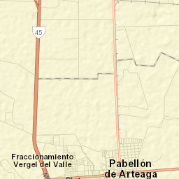 Pabellón de Arteaga Street Map