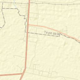 Carboneras Street Map