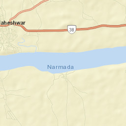 Maheshwar Street Map