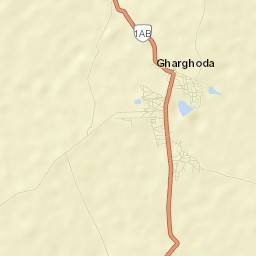 Gharghoda Street Map
