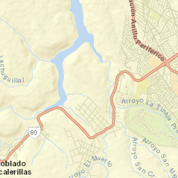 Escalerillas Street Map