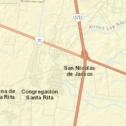 Laguna de Santa Rita Street Map