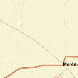 Morón Street Map