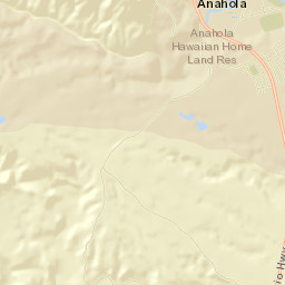 Anahola Street Map