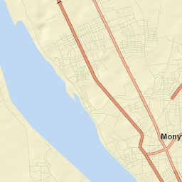 Monywa Street Map