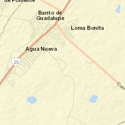 Villa Juárez Street Map
