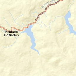 Pozuelos Street Map