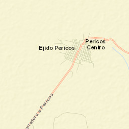 Pericos Street Map