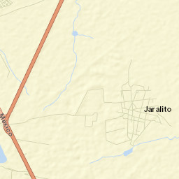 El Jaralito Street Map