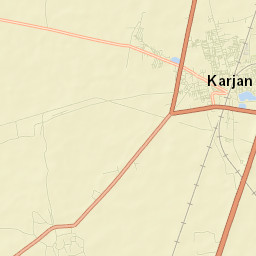 Karjan Street Map