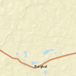 Barghat Street Map