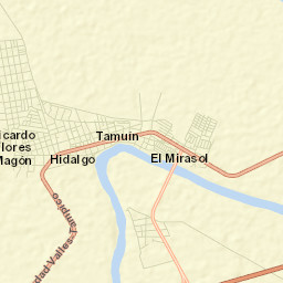 Tamuín Street Map