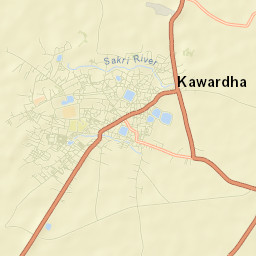 Kawardha Street Map