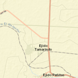 El Tamarindo Street Map