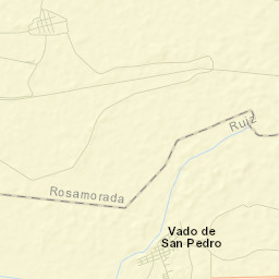El Vado de San Pedro Street Map