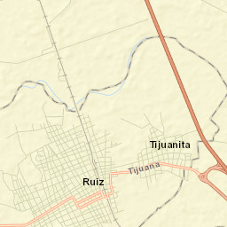Ruíz Street Map