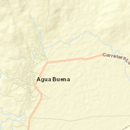 Agua Buena Street Map