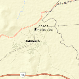 Tambaca Street Map